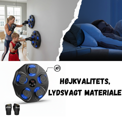 Rytmeslagsmaskine + 2 Gratis Boksehandsker