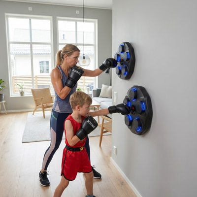 Rytmeslagsmaskine + 2 Gratis Boksehandsker